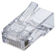 Modular Plug Feed-Thru kat.6 UTP leder diameter Ø1,0mm pk.50 stk