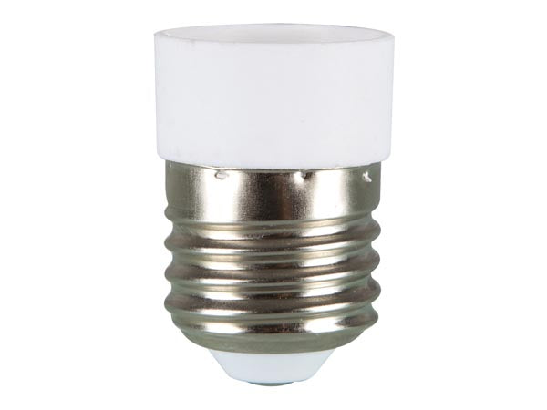 Pæresokkel adapter - E27 til E14