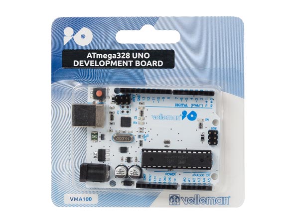ATmega328 UNO udviklingsboard, Hvid
