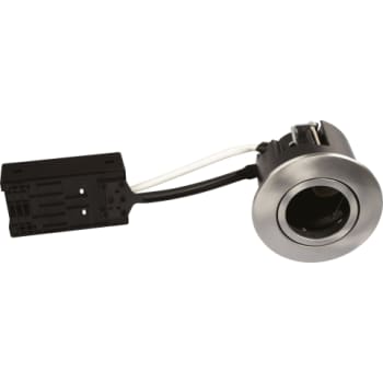 Luna Quick install 10-pack Downlight ISO GU10 Børstet Alu Rund IP44