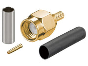 RP-SMA han til RG174 (Ø3mm)