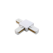 T-Connector i Hvid til 1 Faset Track System med 230V Input