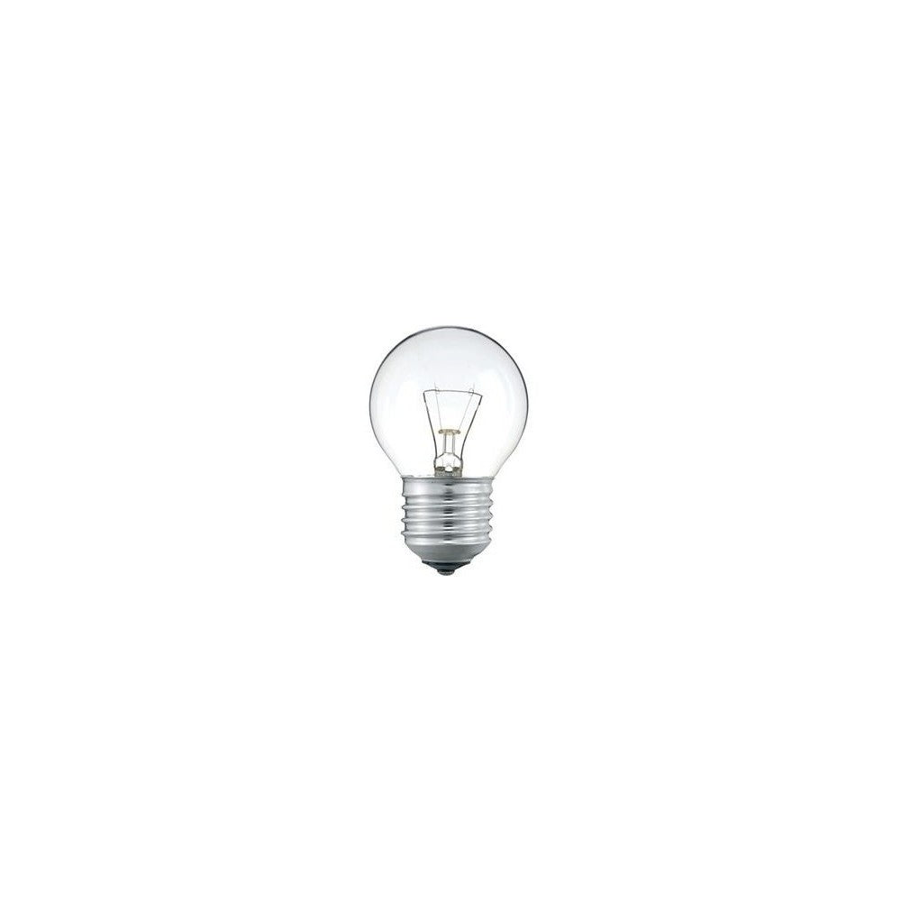 25W SOLEO E27 glødetråd pære, 230lm, dæmpbar, P45 - Restsalg specialtilbud til din belysningsløsning!