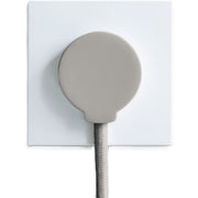 NORM flad stikprop, grå - Schuko