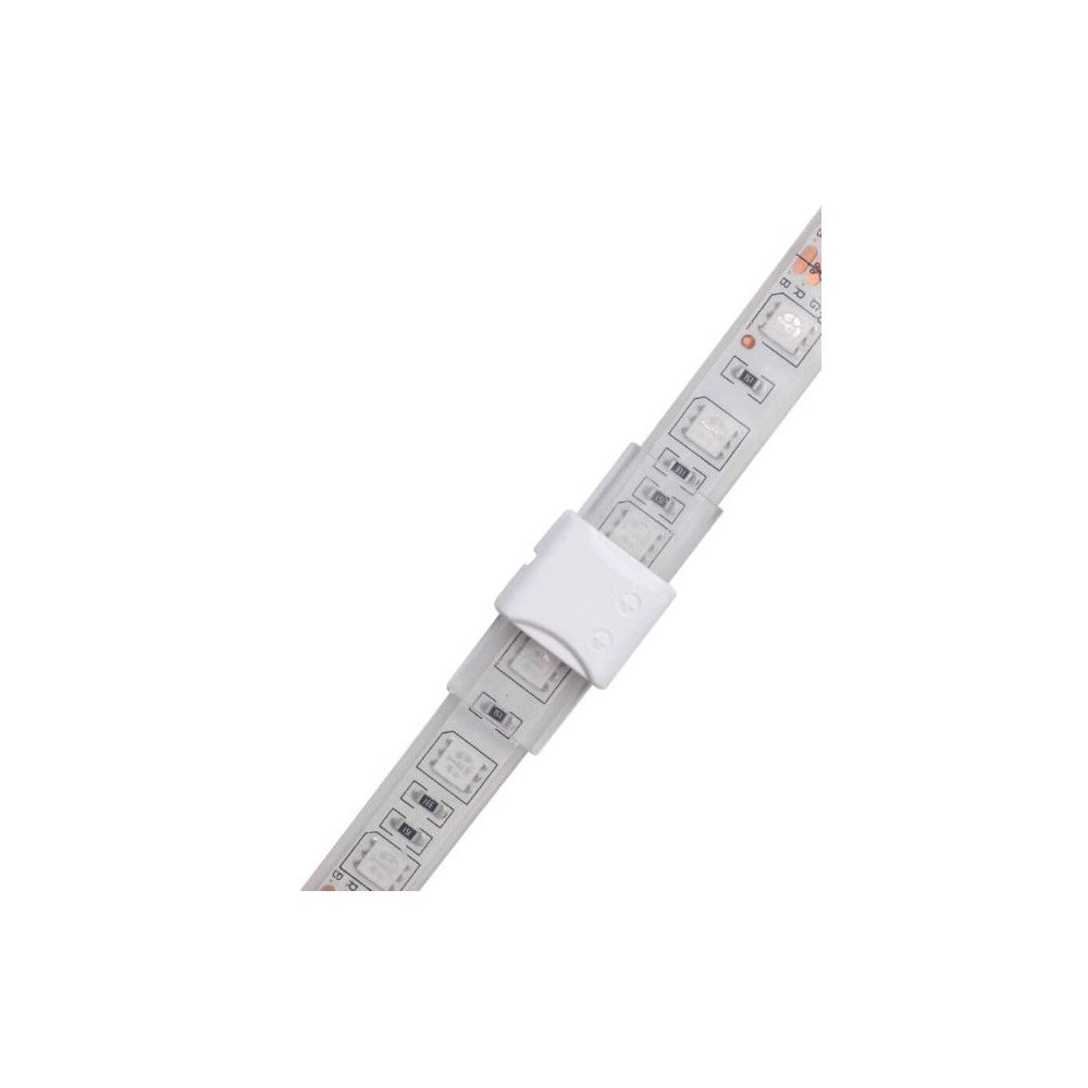 Vandtæt samler til LED strip - 10mm, RGB, IP68, 5V-24V