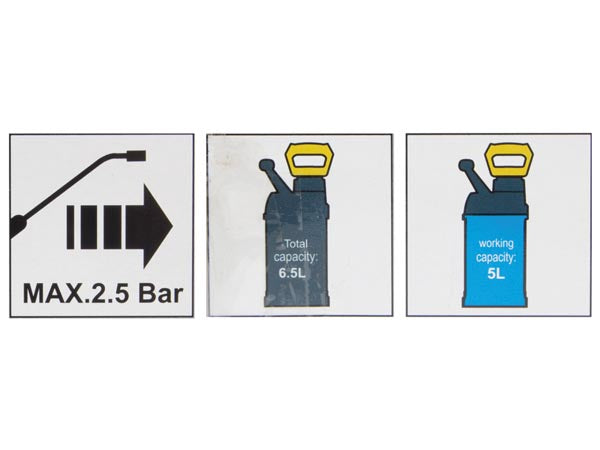 Havesprøjte m. pumpe - 5 ltr.