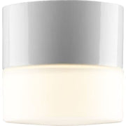 Loft- og væglampe Opus 100/100 G9 hvid, IP44