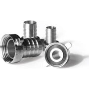 1/2" Slangeforskruning forkromet vinger