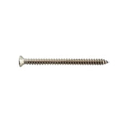 Expandet karmskrue m/hoved 7,5 x 72mm A2, TX30, 100stk.