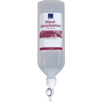 Abena hånddesinfektion, til ståldispenser, 85% ethanol, 1000 ml