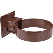 Plastmo plastrørholder Ø90mm, brun