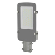 30W LED vejlygte med Samsung chip, 4000K, grå hus, 3000lm, RA80, IP65, 5 års garanti