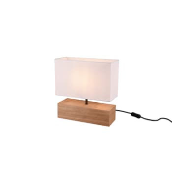 Woody Bordlampe 30 cm E27 træ