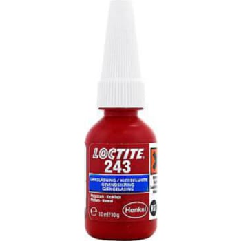 LOCTITE gevindsikring 243, medium styrke, 10 ml