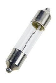 Pinollampe - 12V / 250mA / 3W S6 sokkel (Ø6x31mm)