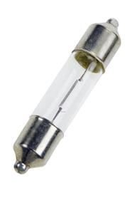Pinollampe - 12V / 250mA / 3W S6 sokkel (Ø6x31mm)