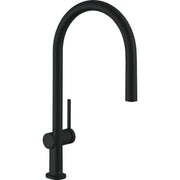 Hansgrohe Talis M54 køkkenarmatur 210 1jet med udtræk, mat sort