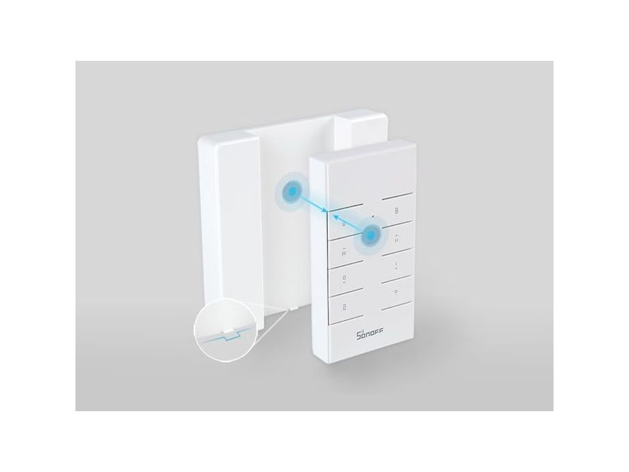 RM433-BASE - Base/holder til RM433, Hvid