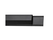 Alu. kabelkanal - 50 x 1100mm, SORT