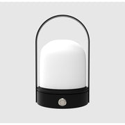 Opladelig LED bordlampe til indendørs og udendørs brug, sort, dæmpbar, IP54, 5W, 500lm, RA80.
