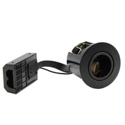 LEDlife indbygningsspot Inno88 - GU10, Sort, IP44, godkendt i isolering med 230V-input