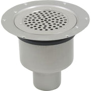 BLÜCHER 75 mm afløbsskål til vinyl, uden studs, lodret, flex
