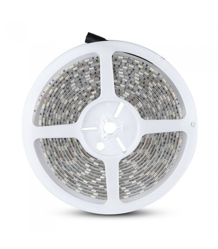 10,8W/m LED bånd 6000K, Hvid, 5 meter, 12V