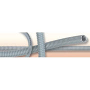Panserplastslange nr.13, 15 x 20,6 mm, pvc, grå