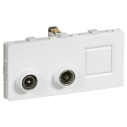 LK antenneudtag TV/R/RJ45 sløjfedåse TD312 - HV