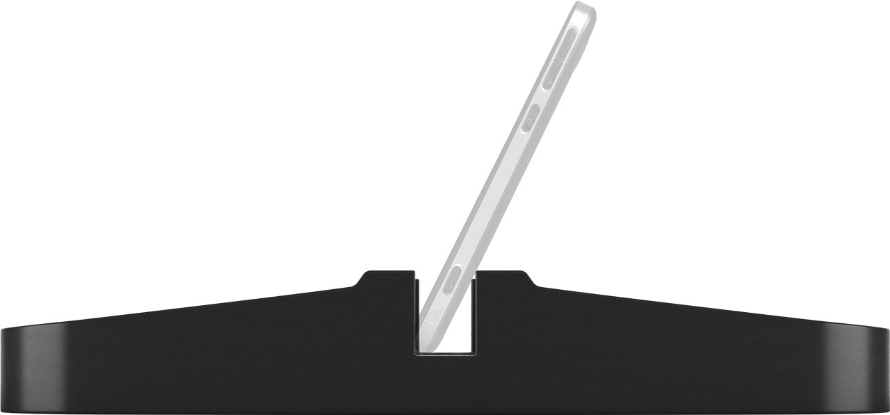 Trådløs QI oplader - Silikonebase, 15W, Sort