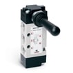 Manually operated valve-5/3 CC-1/8 - lever-spring368-905 MAN. VALVE SER. 3