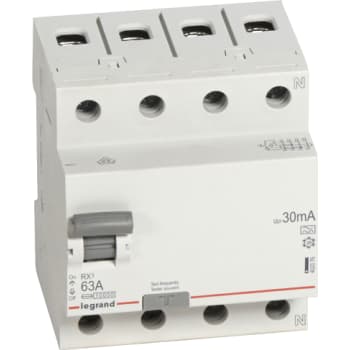 RX3 RCCB fejlstrømsafbryder 63A 4pol 30mA type-A 4M 10KA