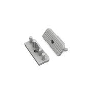 DIOFLEX endestk. SURFACE10 gen2 med hul hvid 2 stk