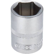 Tecos top, sekskant, 1/4", 12 x 25 mm