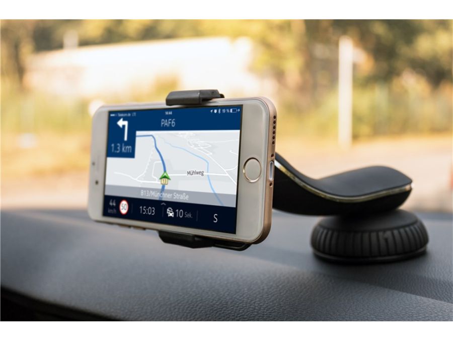 Mobilholder m. sugekop - Enhedsbredde 50-85mm