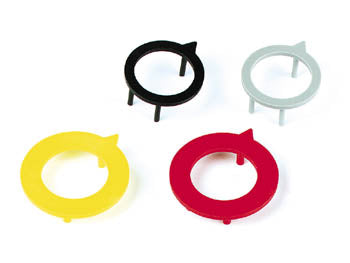 Pil til 21mm knap (sort)