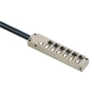 Sensor-actuator passiv distributionsbox M8 Fixed kabel version 5 m - SAI-6-F 4P M8 L 5M