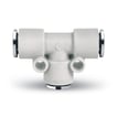 Technopolymer fitting-equal tube tee-10mm tube 7540 10 SUPER-RAPID FITTING COMPACT