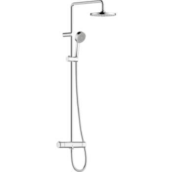 Oras Linea Rain bruserarmatur, krom