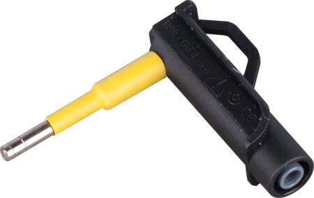 MAGNETTESTPROBE Ø4MM MED 4MM BANANSTIK
