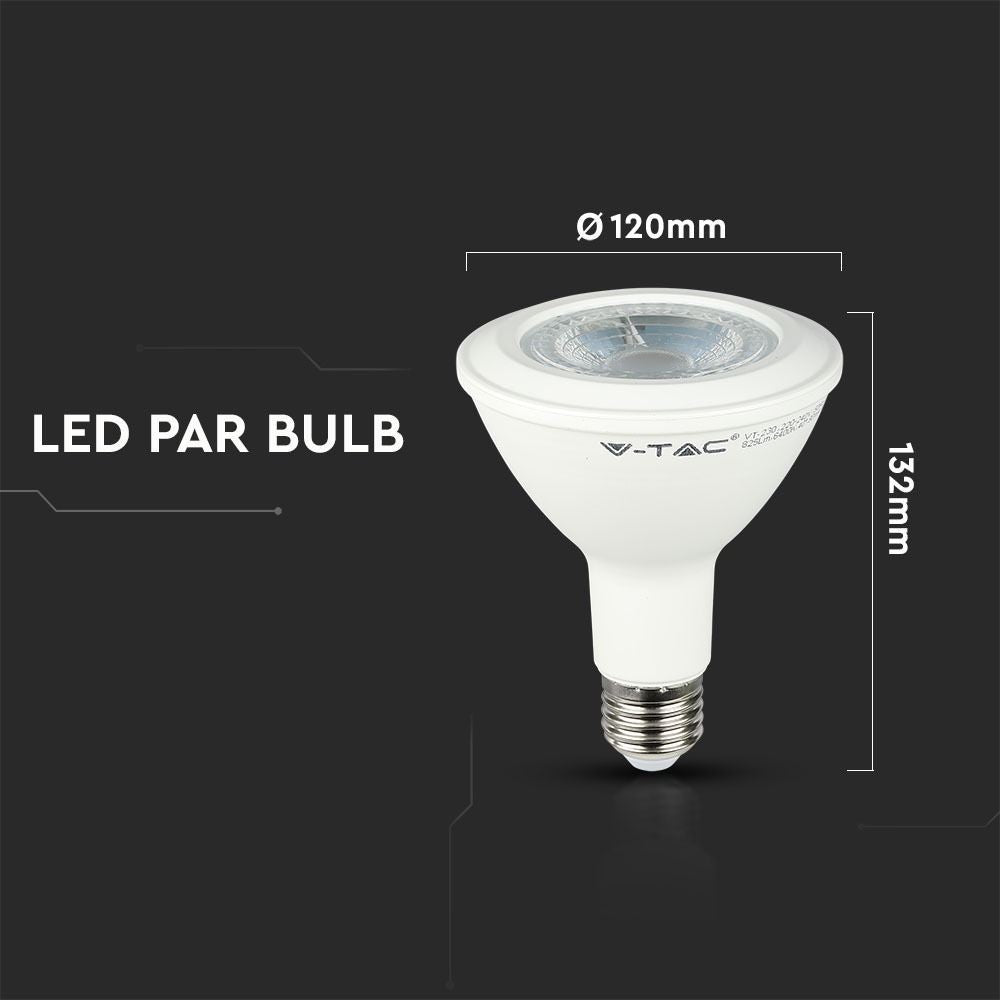 V-Tac 14W LED Spotpære - Samsung LED chip, PAR38, E27, 5 års garanti, 1100lm