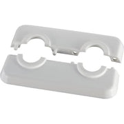 Dobbelt gulvroset t. alu-pex 16mm hvid, 1 stk