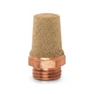 Silencer-sintered bronze-brass-M5 2931 M5 SILENCER
