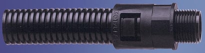 Slangekobling 28 slange M25 gevind sort AL28/M25/A/BL