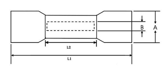 Ledningssamlemuffe, krympeflex m lim - 1,5-2,5mm² (10 stk.)