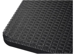 Klapbord - Sort, 180 x 75 x 74cm (rattan)