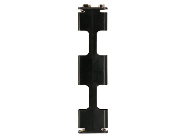 Batteriholder til 4xAA bat. (m. knapterminaler)