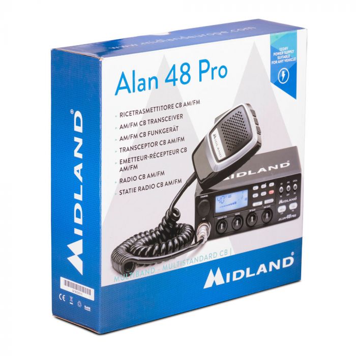 ALAN 48 PRO - Prof. walkie talkie m. mikrofon