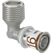 Uponor S-Press vinkel m/nippel 16-R1/2"MT