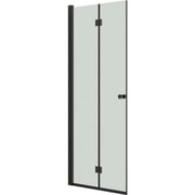 DANSANI Foldedør H:200*87-89 cm sort/klar